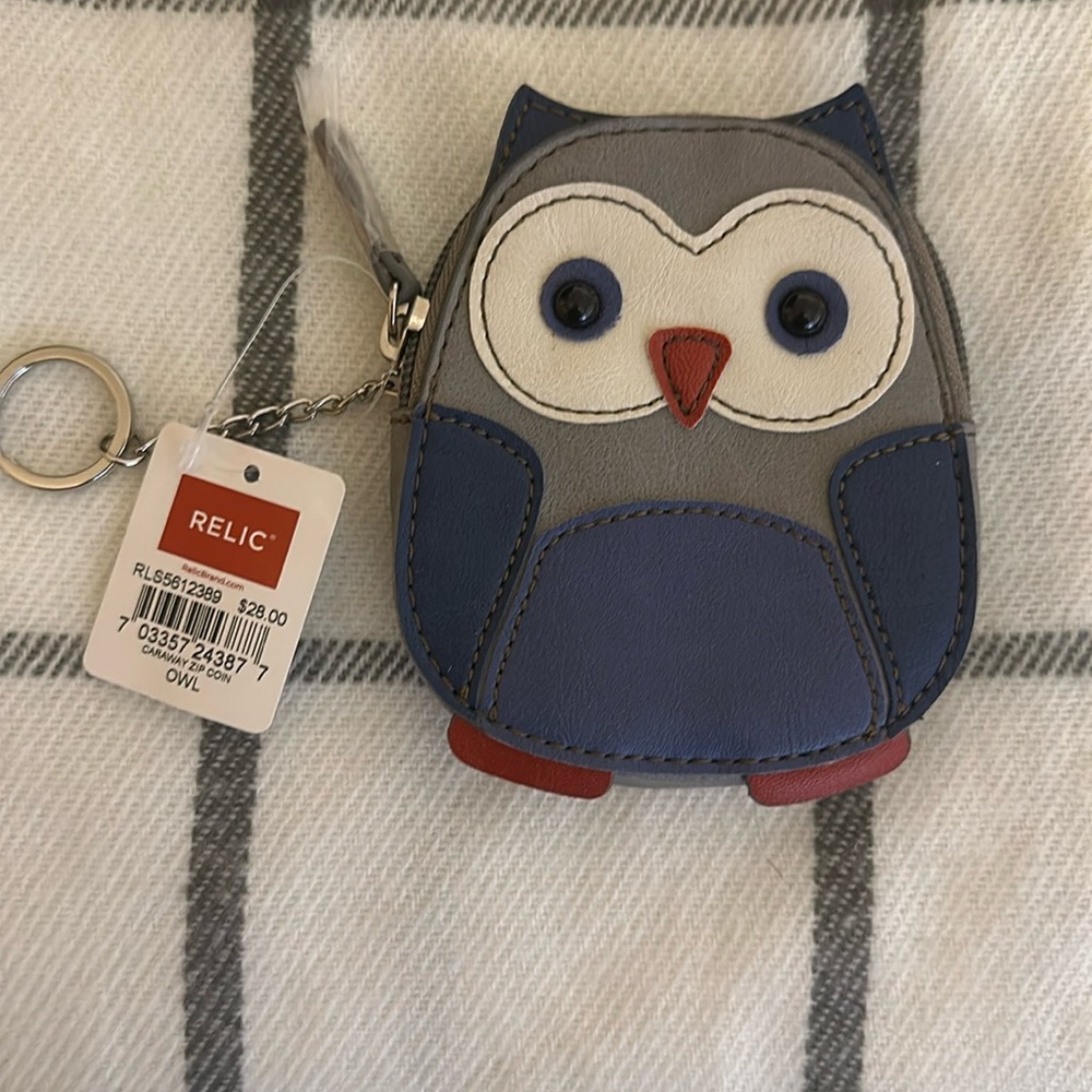 Relic owl coin purse, NWT